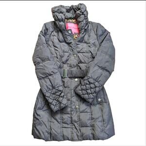 Betsey Johnson Gray Puffer Coat